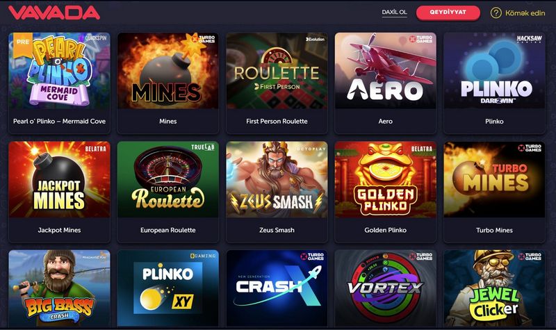 Онлайн-казино Vavada в Казахстане - Официальный сайт казино Vavada